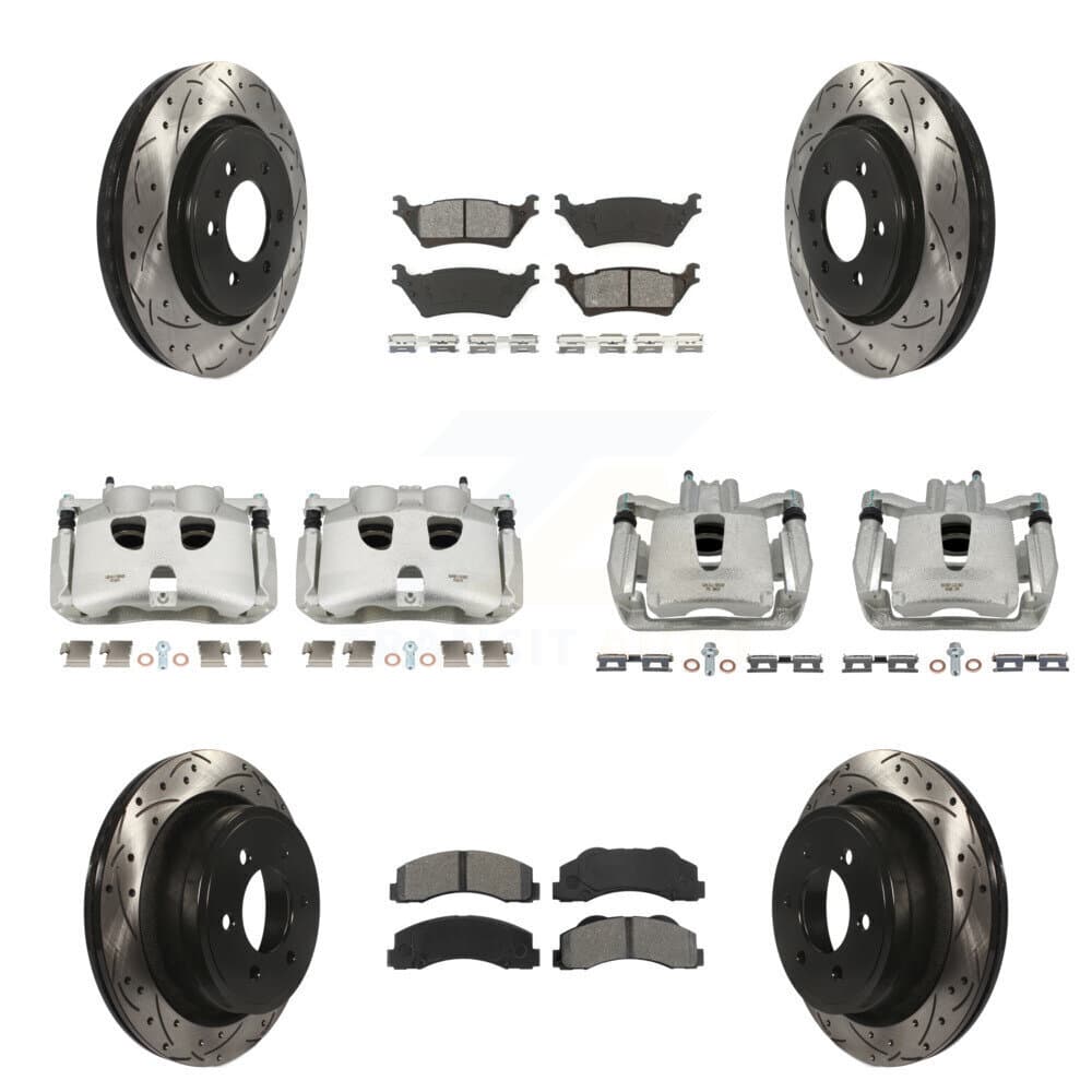 Transit Auto - KCD-100419S - Front and Rear Disc Brake Kits image 1