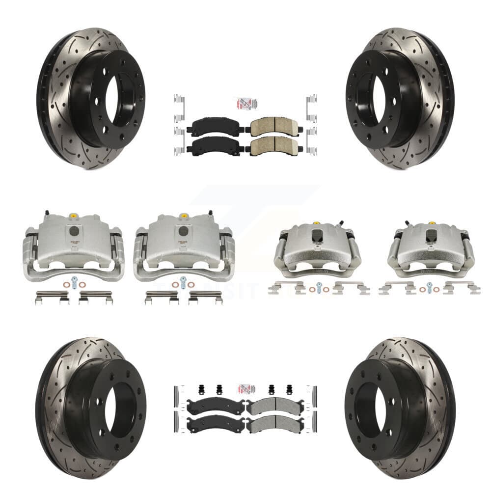 Transit Auto - KCD-100420N - Front and Rear Disc Brake Kits image 1
