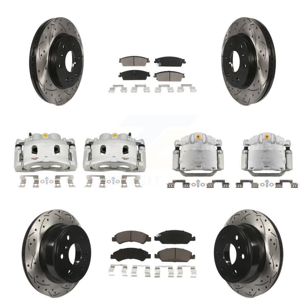Transit Auto - KCD-100423C - Front and Rear Disc Brake Kits image 1