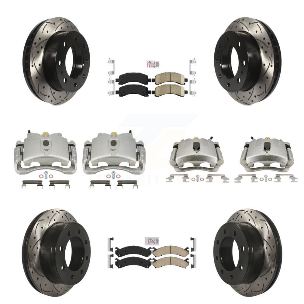Transit Auto - KCD-100424N - Front and Rear Disc Brake Kits image 1