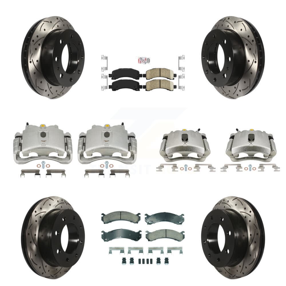 Transit Auto - KCD-100426N - Front and Rear Disc Brake Kits image 1