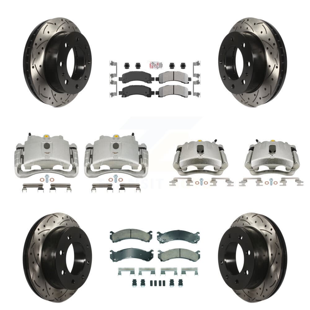 Transit Auto - KCD-100427N - Front and Rear Disc Brake Kits image 1