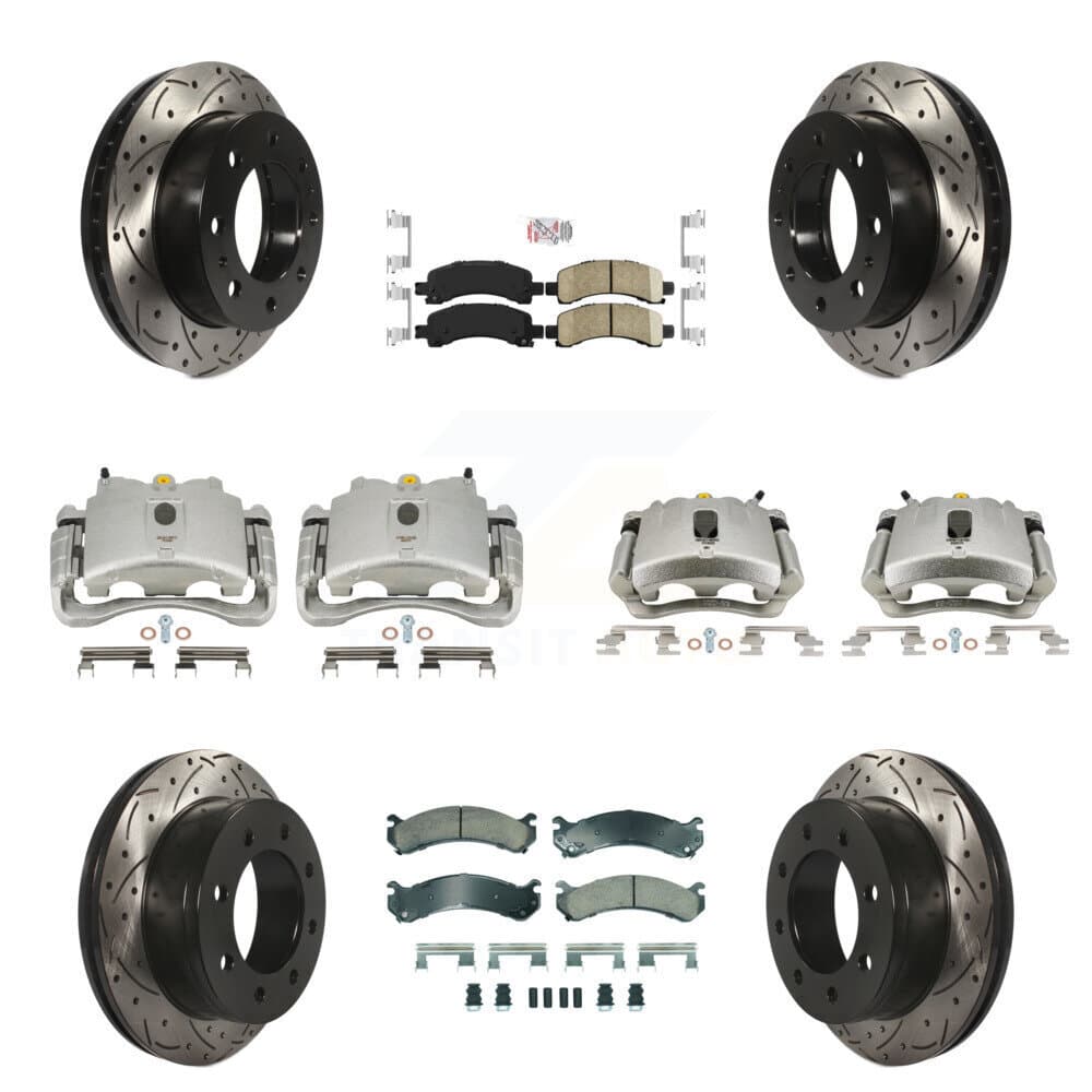 Transit Auto - KCD-100428N - Front and Rear Disc Brake Kits image 1