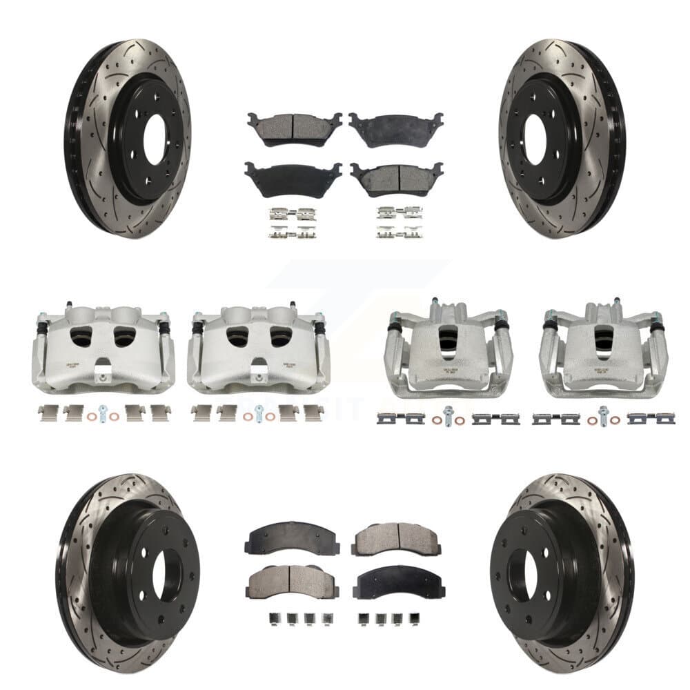 Transit Auto - KCD-100428P - Front and Rear Disc Brake Kits image 1