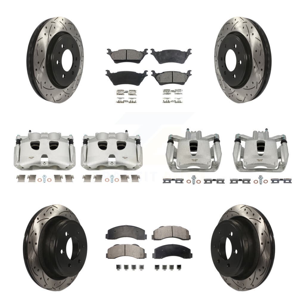 Transit Auto - KCD-100429P - Front and Rear Disc Brake Kits image 1