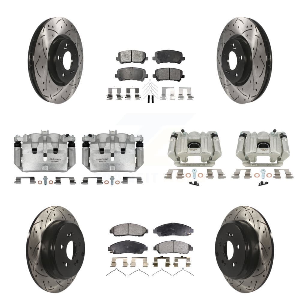 Transit Auto - KCD-100430P - Front and Rear Disc Brake Kits image 1