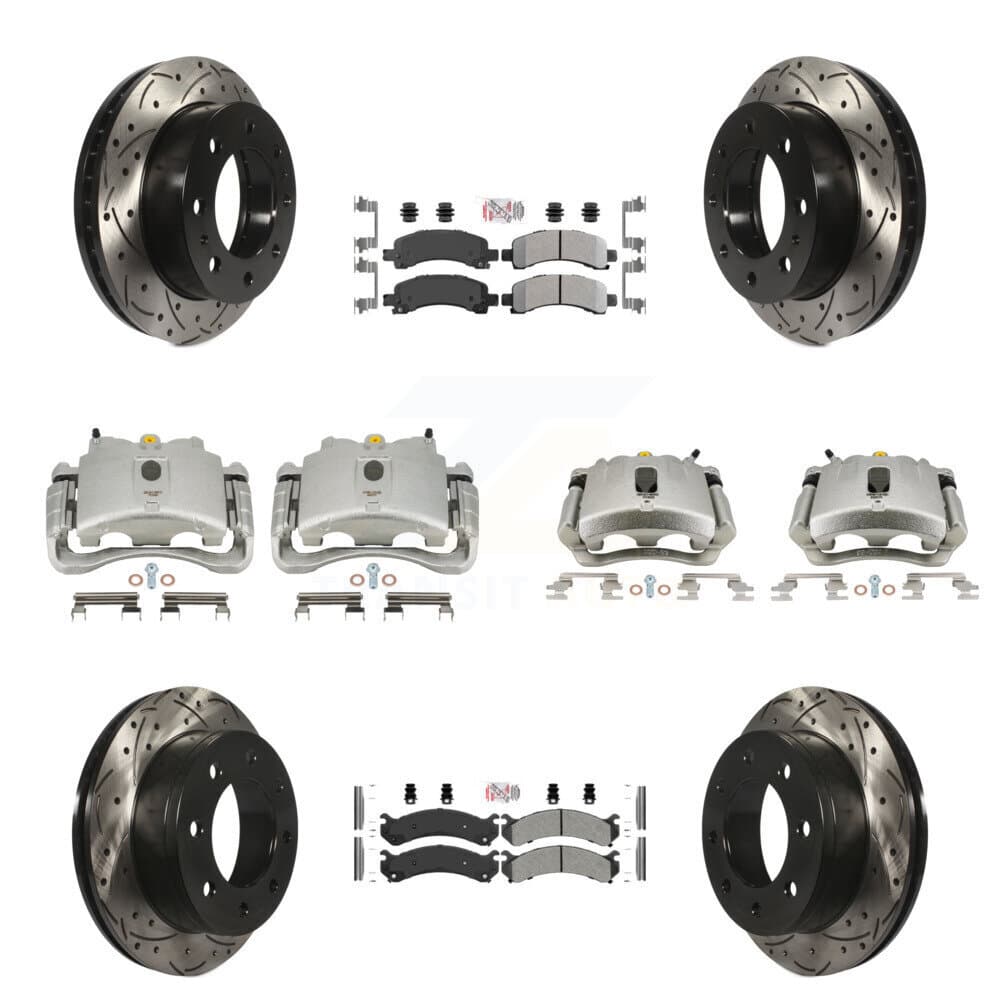 Transit Auto - KCD-100431N - Front and Rear Disc Brake Kits image 1