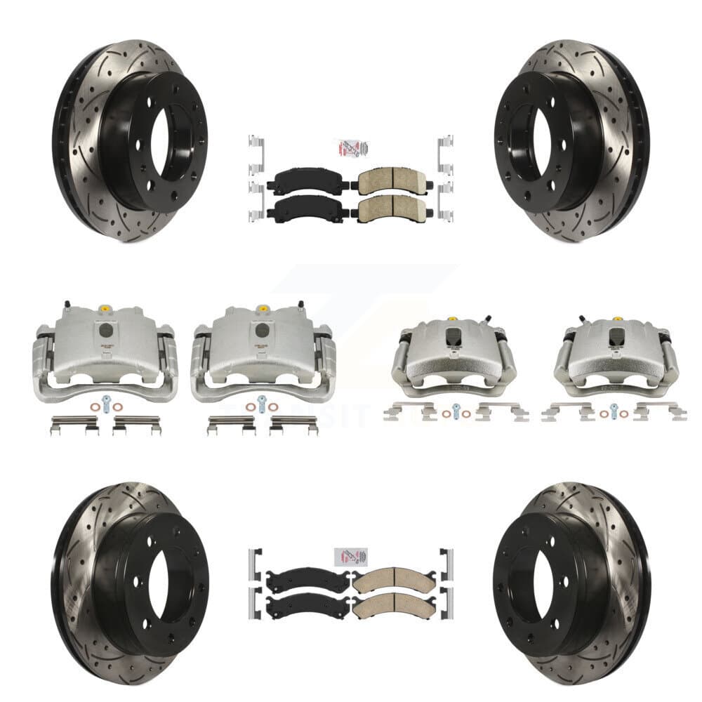 Transit Auto - KCD-100432N - Front and Rear Disc Brake Kits image 1