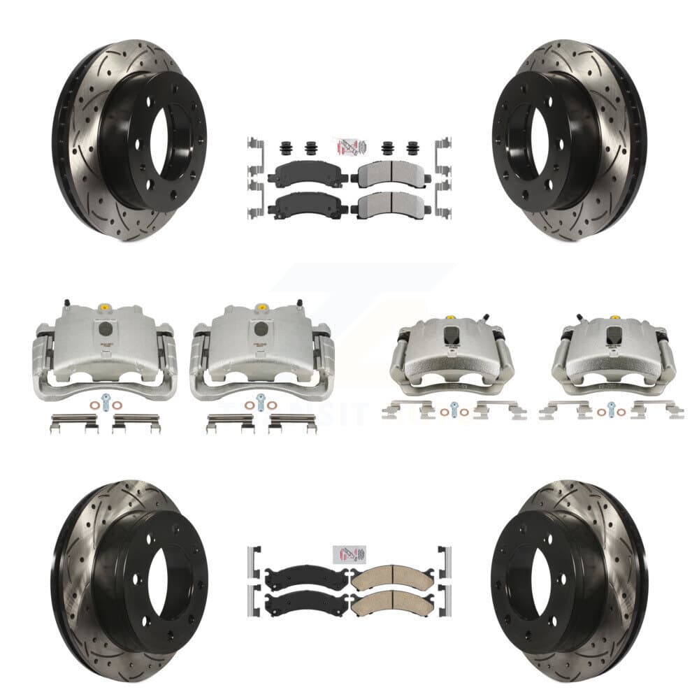 Transit Auto - KCD-100433N - Front and Rear Disc Brake Kits image 1