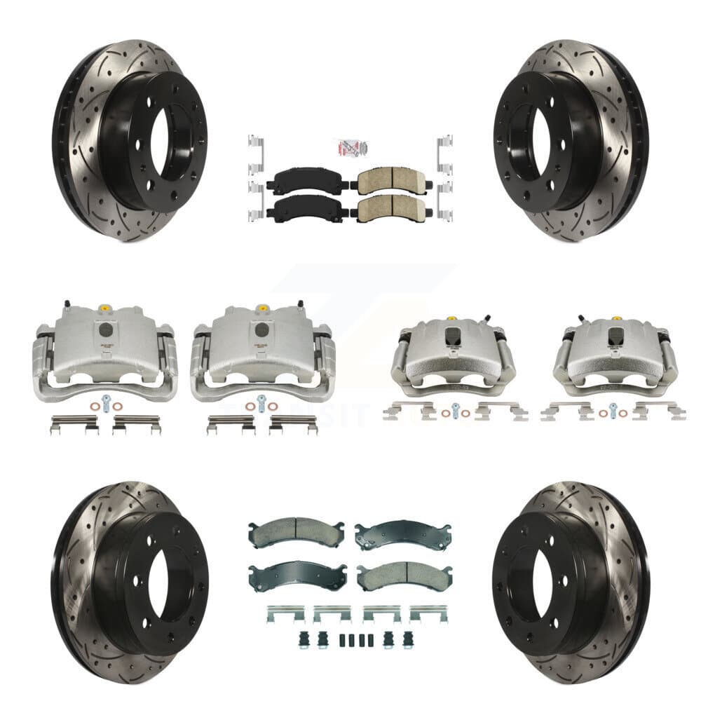 Transit Auto - KCD-100434N - Front and Rear Disc Brake Kits image 1