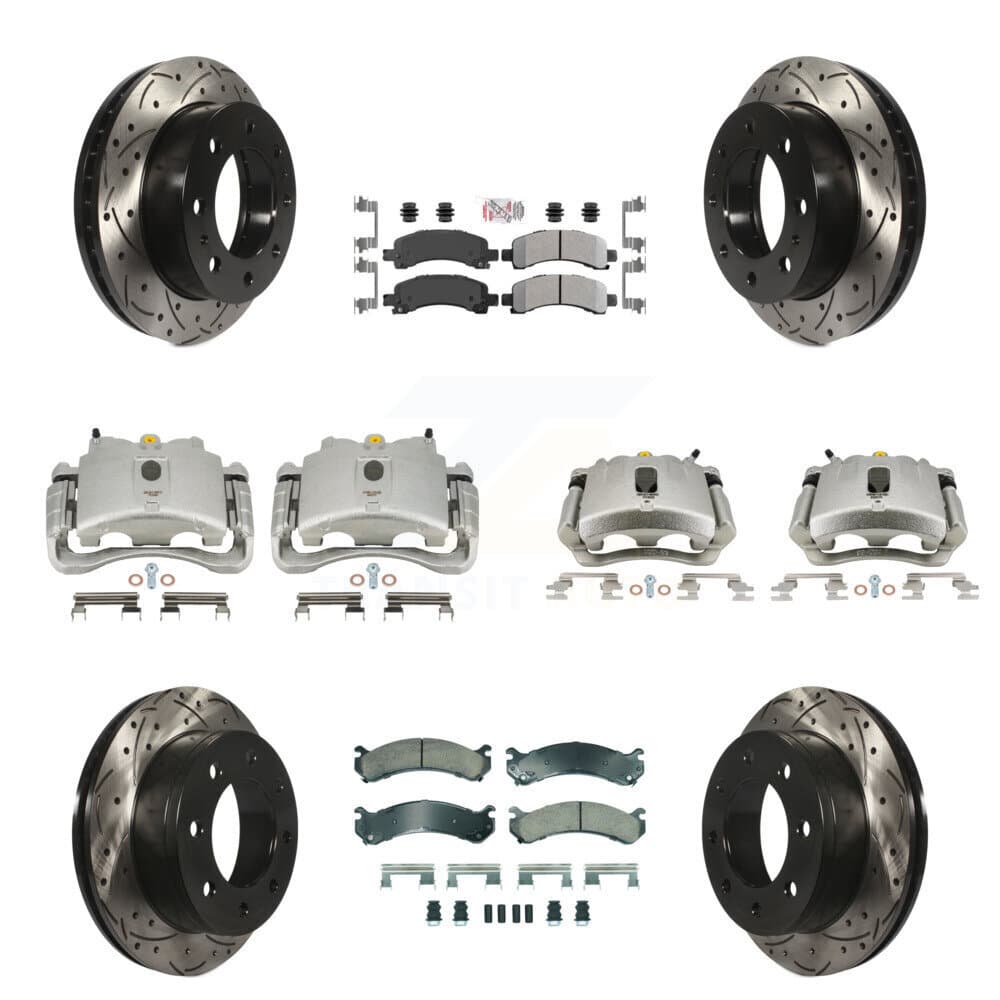 Transit Auto - KCD-100435N - Front and Rear Disc Brake Kits image 1