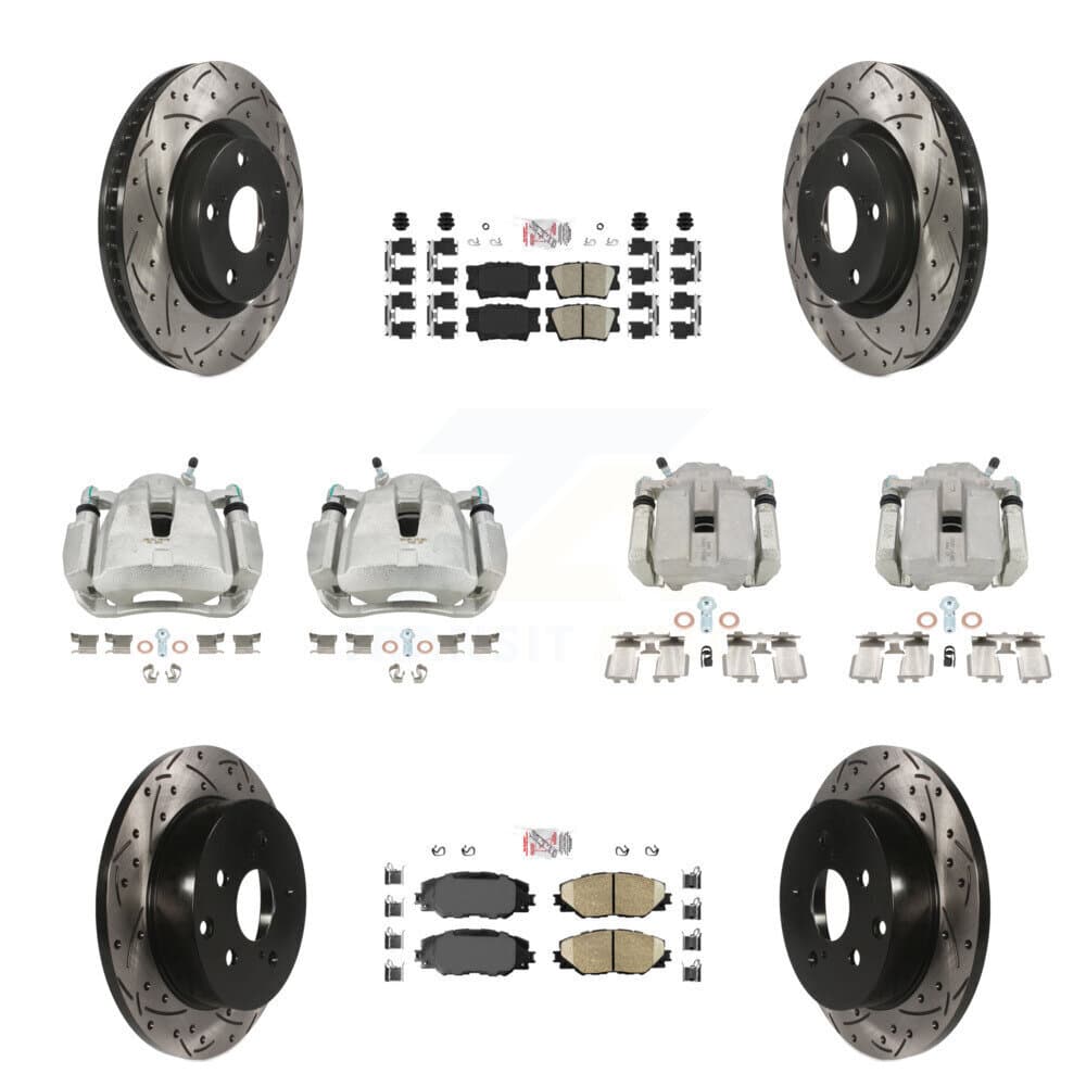 Transit Auto - KCD-100438N - Front and Rear Disc Brake Kits image 1
