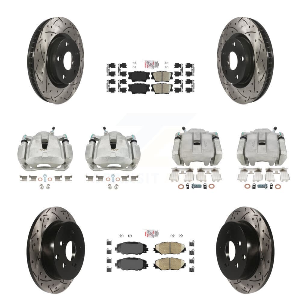 Transit Auto - KCD-100447N - Front and Rear Disc Brake Kits image 1