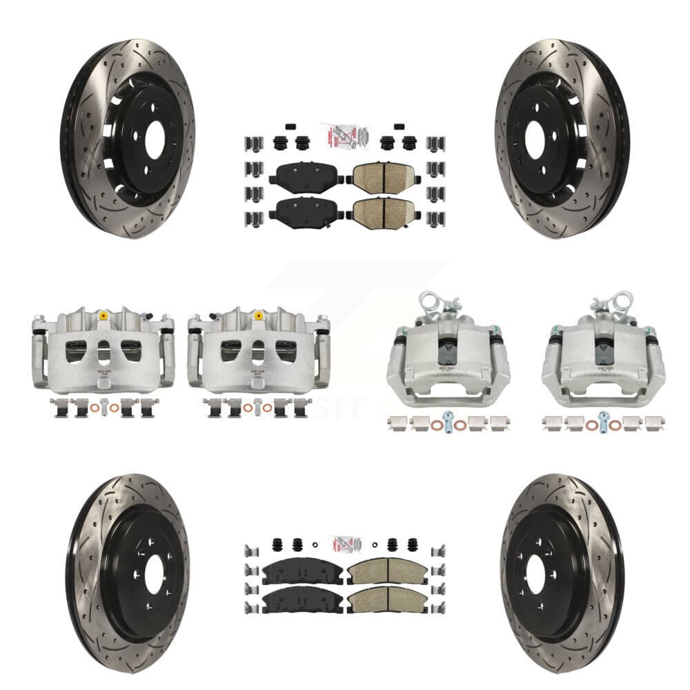 Transit Auto - KCD-100472N - Front and Rear Disc Brake Kits image 1