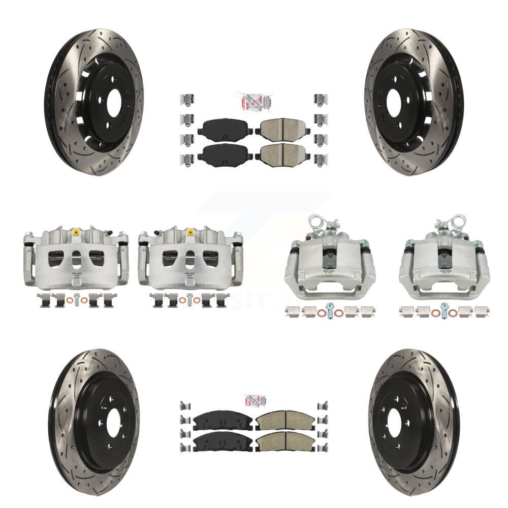 Transit Auto - KCD-100495N - Front and Rear Disc Brake Kits image 1