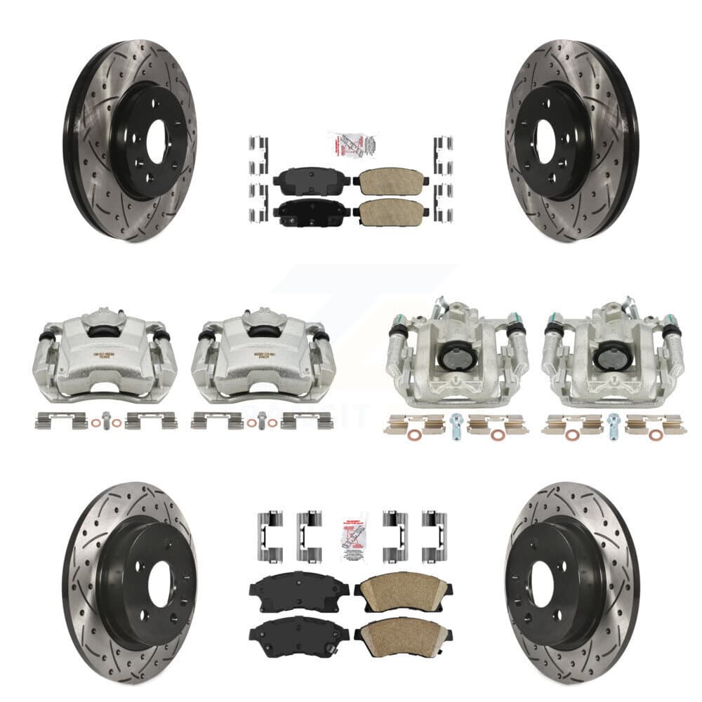 Transit Auto - KCD-100524N - Front and Rear Disc Brake Kits image 1