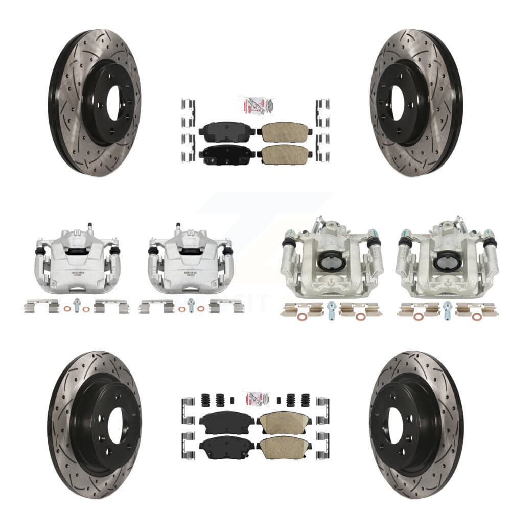 Transit Auto - KCD-100530N - Front and Rear Disc Brake Kits image 1