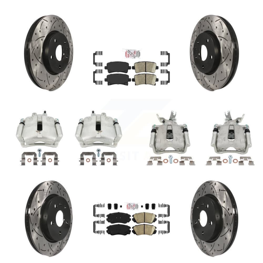 Transit Auto - KCD-100535N - Front and Rear Disc Brake Kits image 1