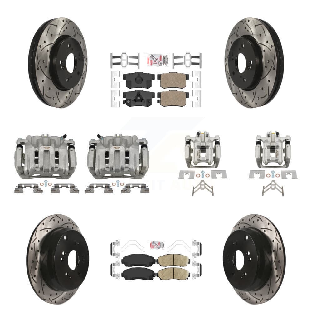 Transit Auto - KCD-100543N - Front and Rear Disc Brake Kits image 1