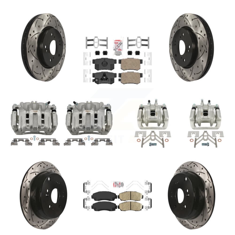 Transit Auto - KCD-100552N - Front and Rear Disc Brake Kits image 1