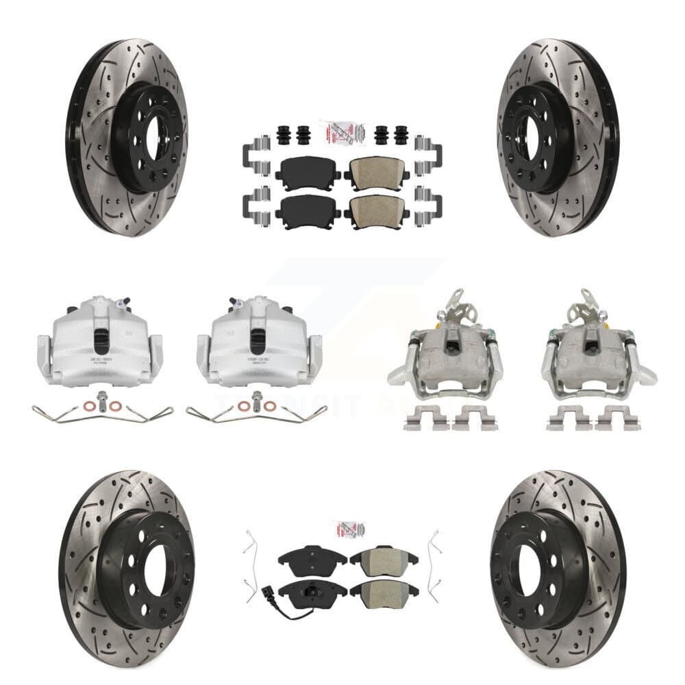 Transit Auto - KCD-100569N - Front and Rear Disc Brake Kits image 1
