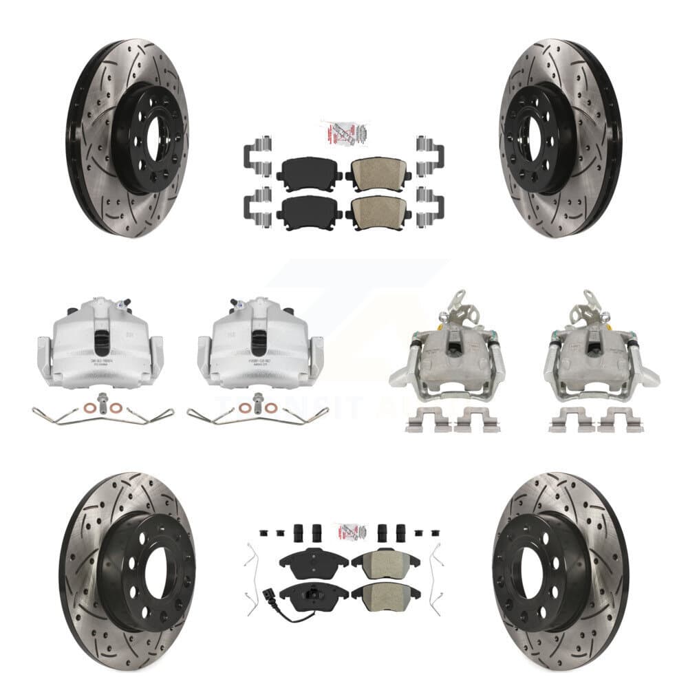 Transit Auto - KCD-100572N - Front and Rear Disc Brake Kits image 1