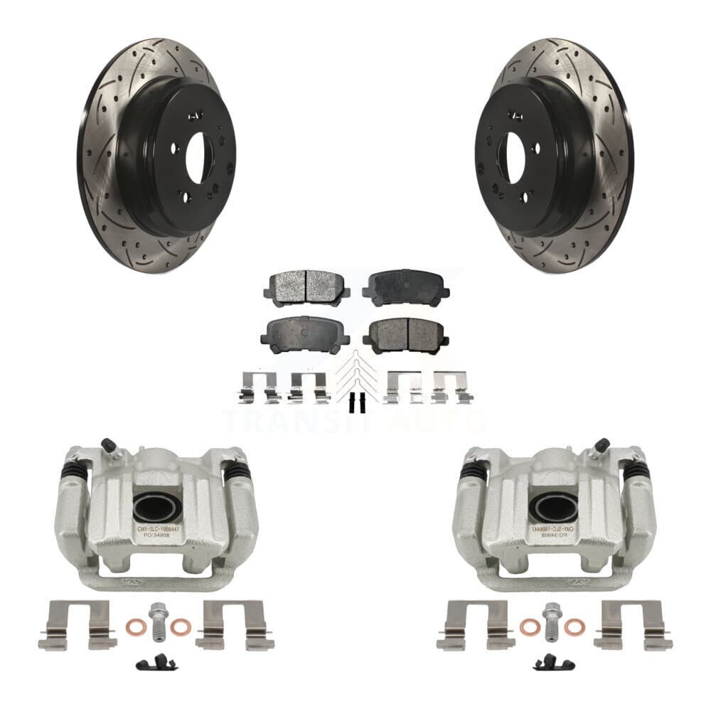 Transit Auto - KCD-100587P - Rear Disc Brake Kits image 1
