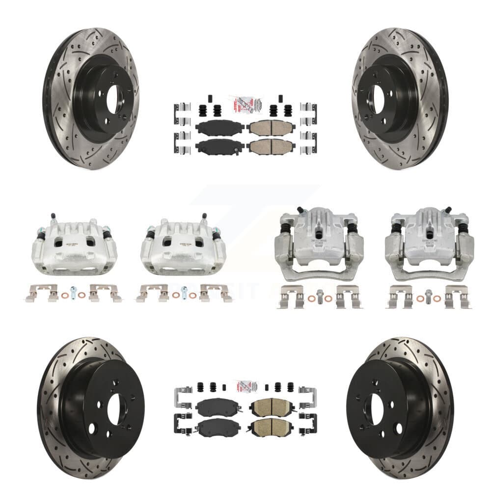 Transit Auto - KCD-100608N - Front and Rear Disc Brake Kits image 1