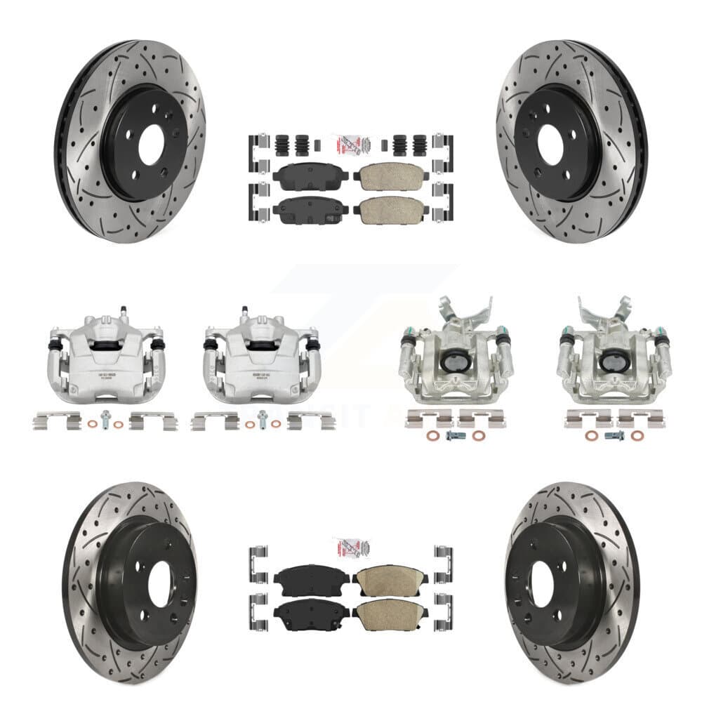 Transit Auto - KCD-100618N - Front and Rear Disc Brake Kits image 1