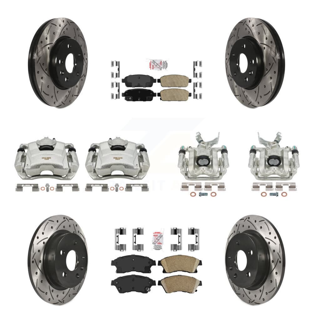 Transit Auto - KCD-100623N - Front and Rear Disc Brake Kits image 1
