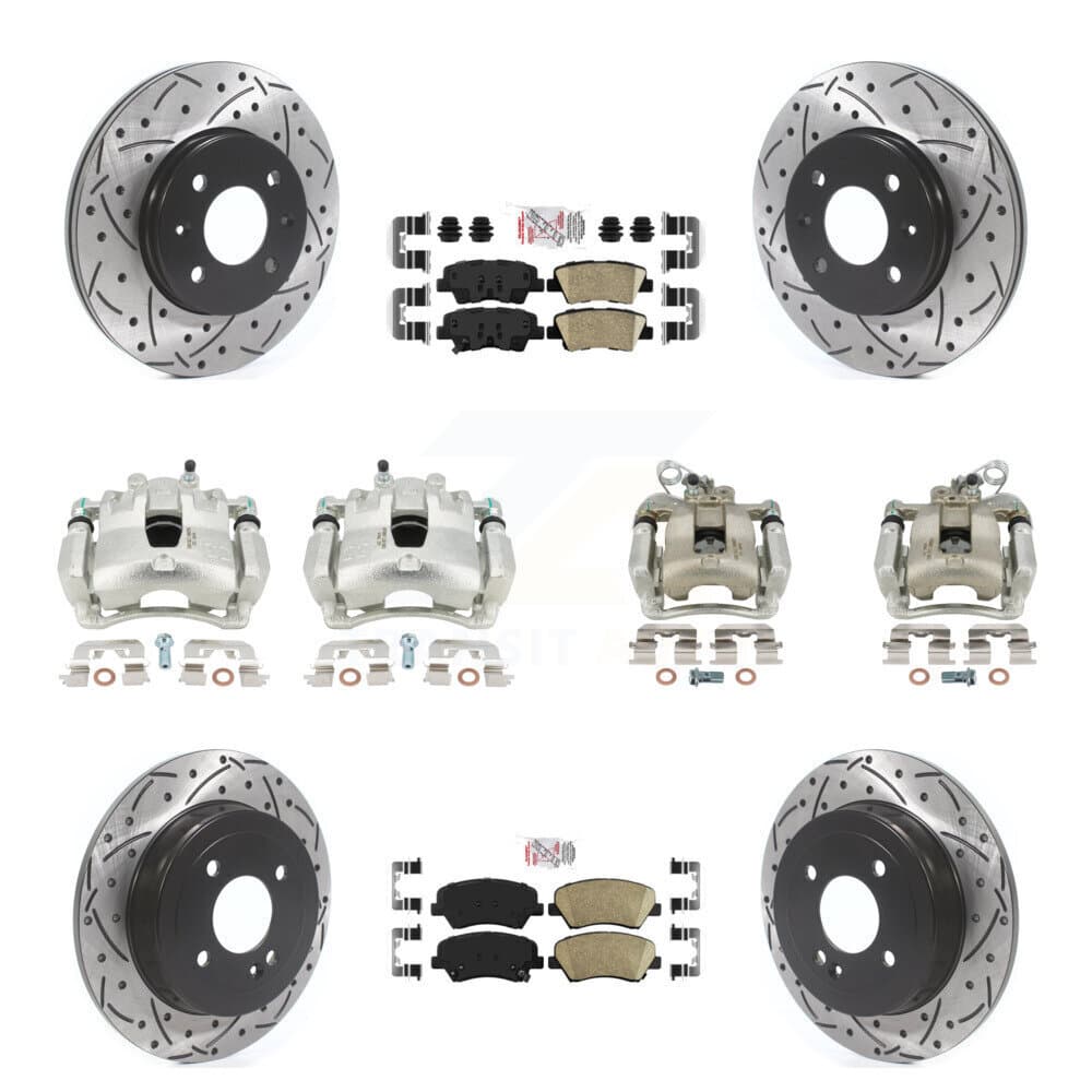 Transit Auto - KCD-100631N - Front and Rear Disc Brake Kits image 1