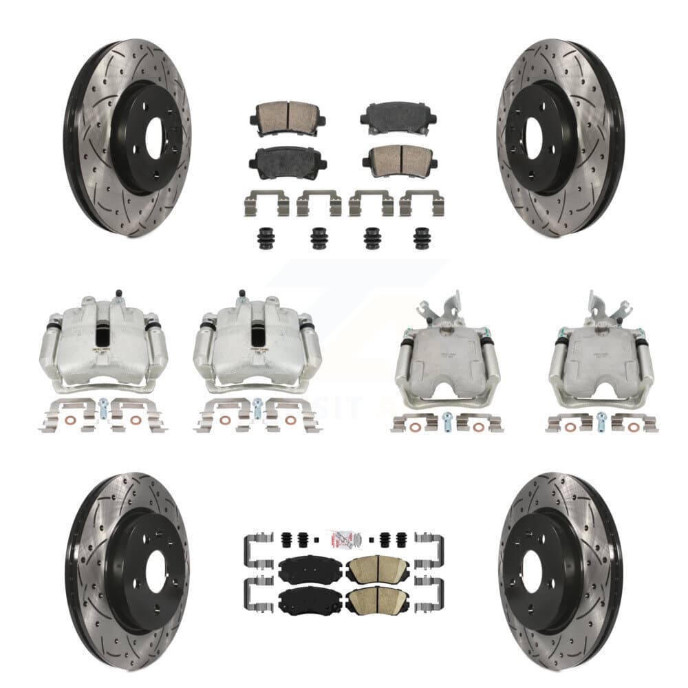 Transit Auto - KCD-100636N - Front and Rear Disc Brake Kits image 1