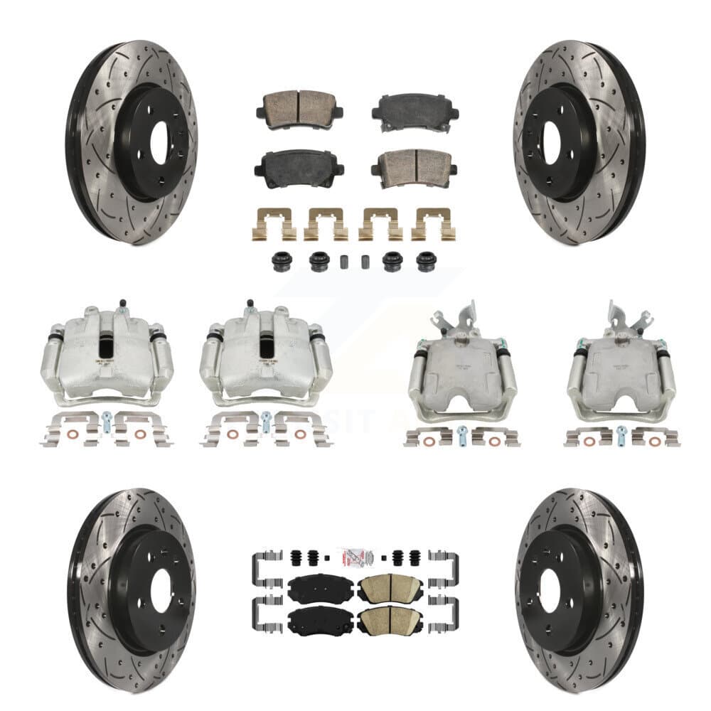 Transit Auto - KCD-100639N - Front and Rear Disc Brake Kits image 1