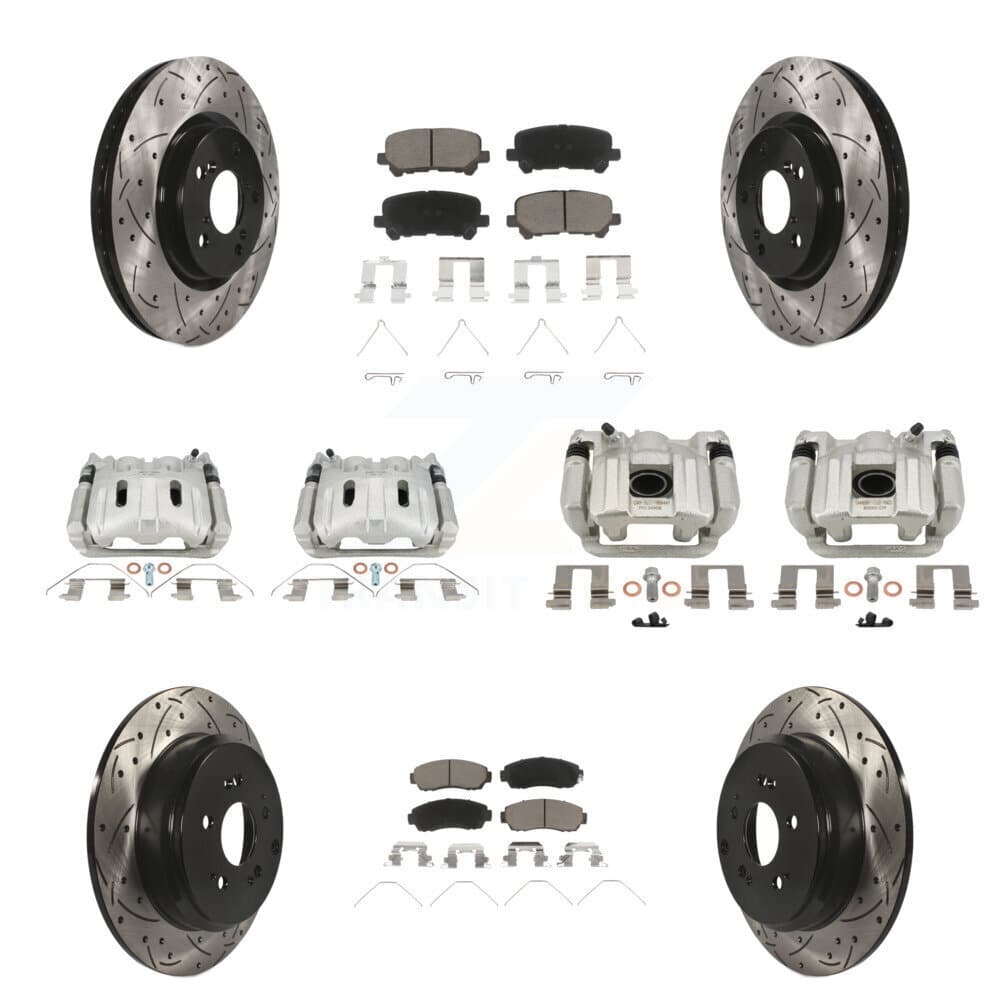 Transit Auto - KCD-100656C - Front and Rear Disc Brake Kits image 1