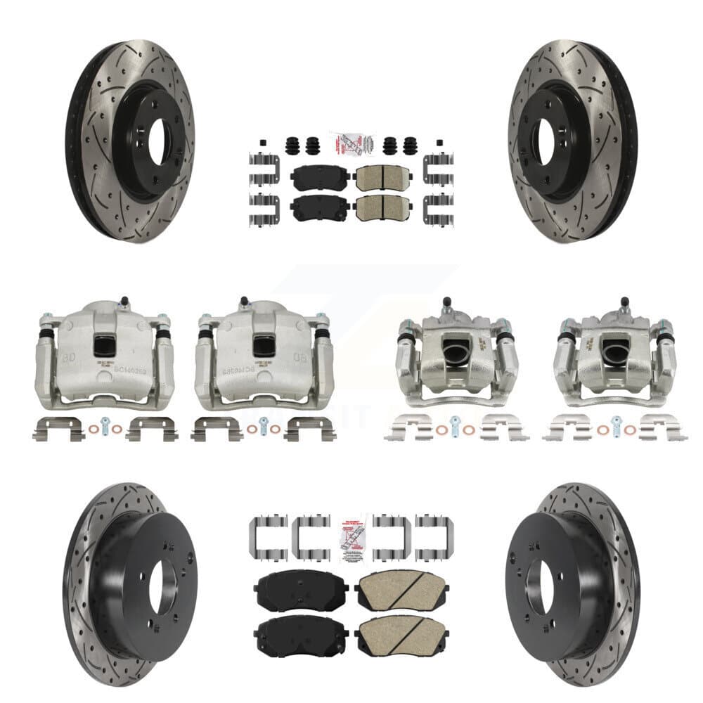 Transit Auto - KCD-100657N - Front and Rear Disc Brake Kits image 1
