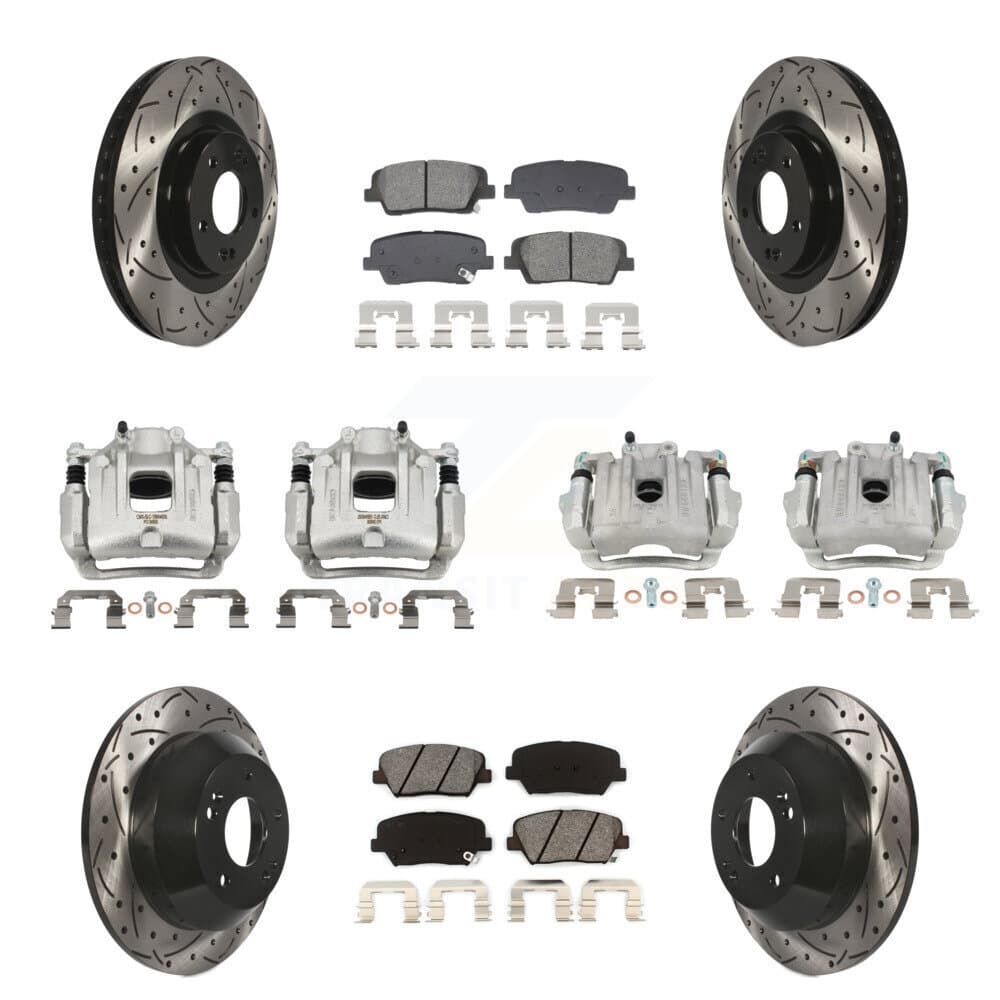 Transit Auto - KCD-100665S - Front and Rear Disc Brake Kits image 1