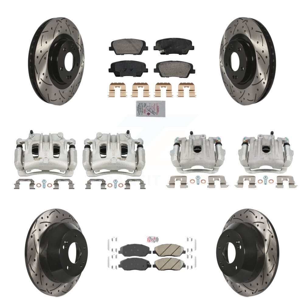 Transit Auto - KCD-100670N - Front and Rear Disc Brake Kits image 1