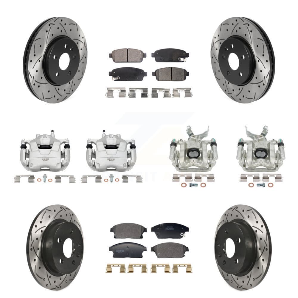 Transit Auto - KCD-100677P - Front and Rear Disc Brake Kits image 1
