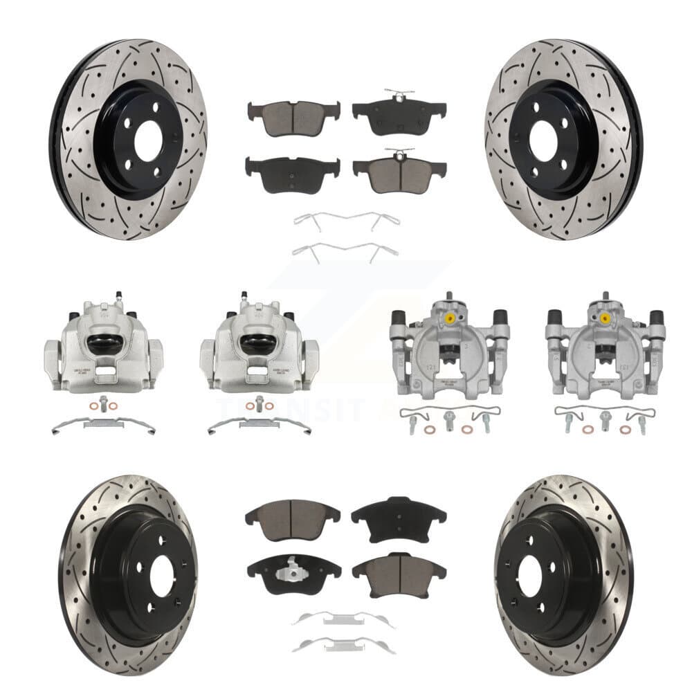Transit Auto - KCD-100680C - Front and Rear Disc Brake Kits image 1