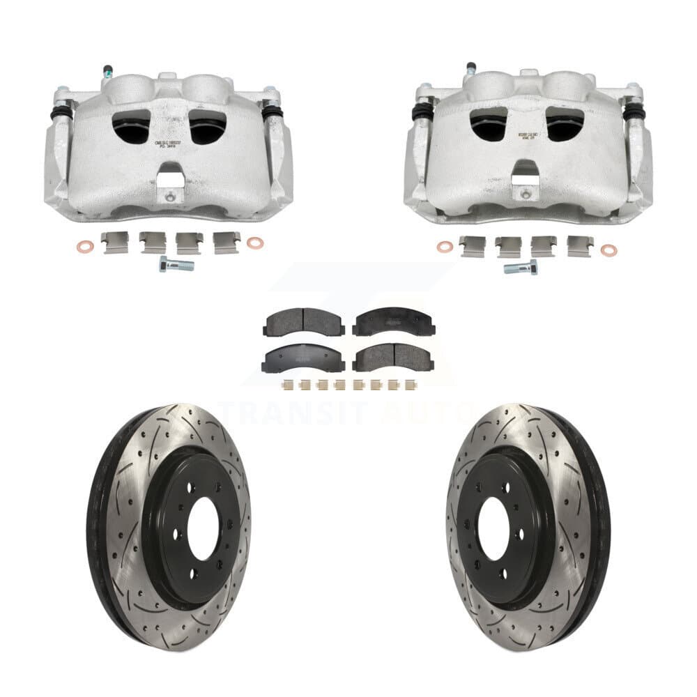 Transit Auto - KCD-100680P - Front Disc Brake Kits image 1