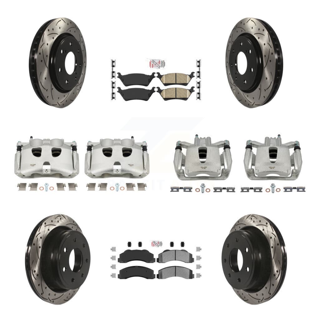 Transit Auto - KCD-100683N - Front and Rear Disc Brake Kits image 1