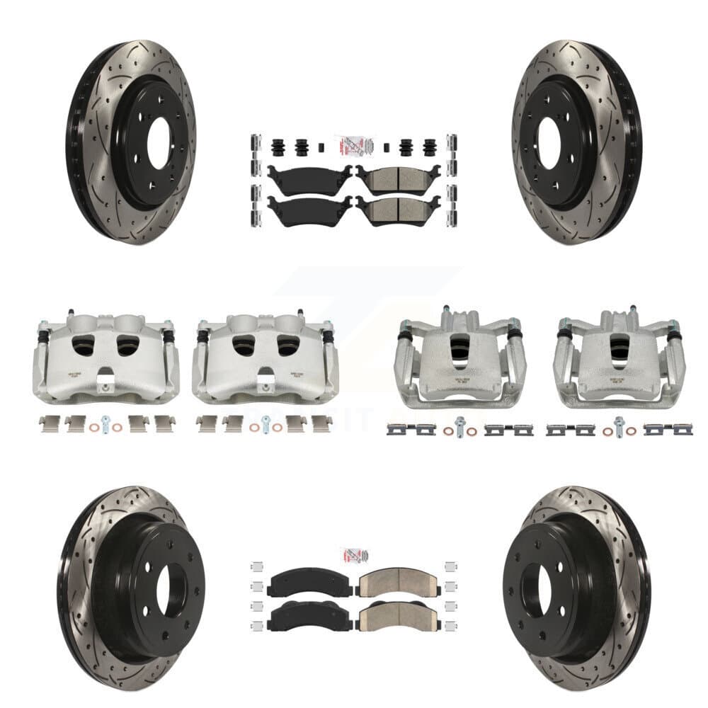 Transit Auto - KCD-100688N - Front and Rear Disc Brake Kits image 1