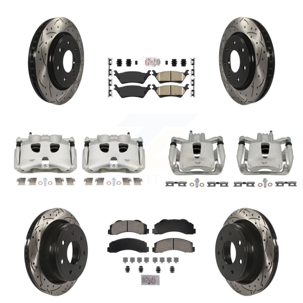 Transit Auto - KCD-100690N - Front and Rear Disc Brake Kits image 1