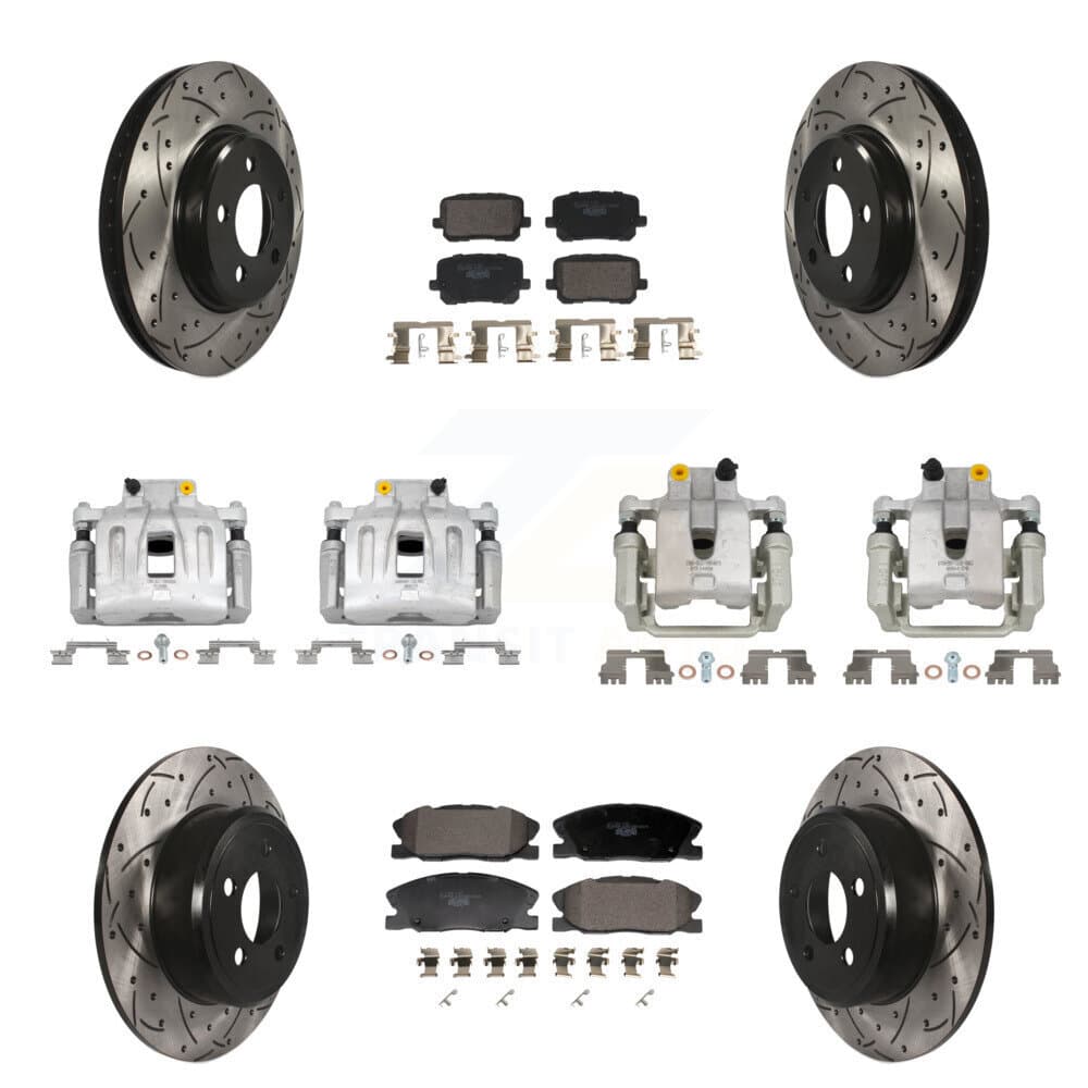 Transit Auto - KCD-100690T - Front and Rear Disc Brake Kits image 1