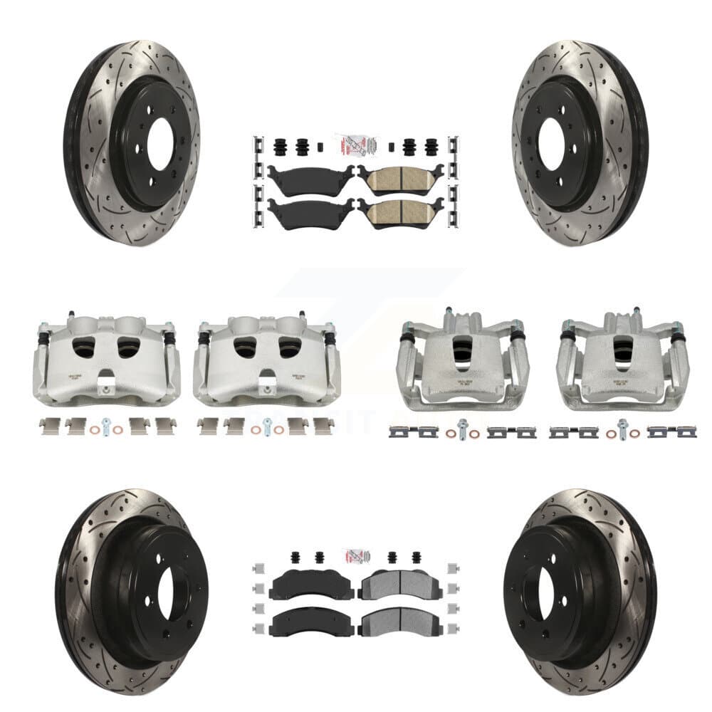 Transit Auto - KCD-100693N - Front and Rear Disc Brake Kits image 1