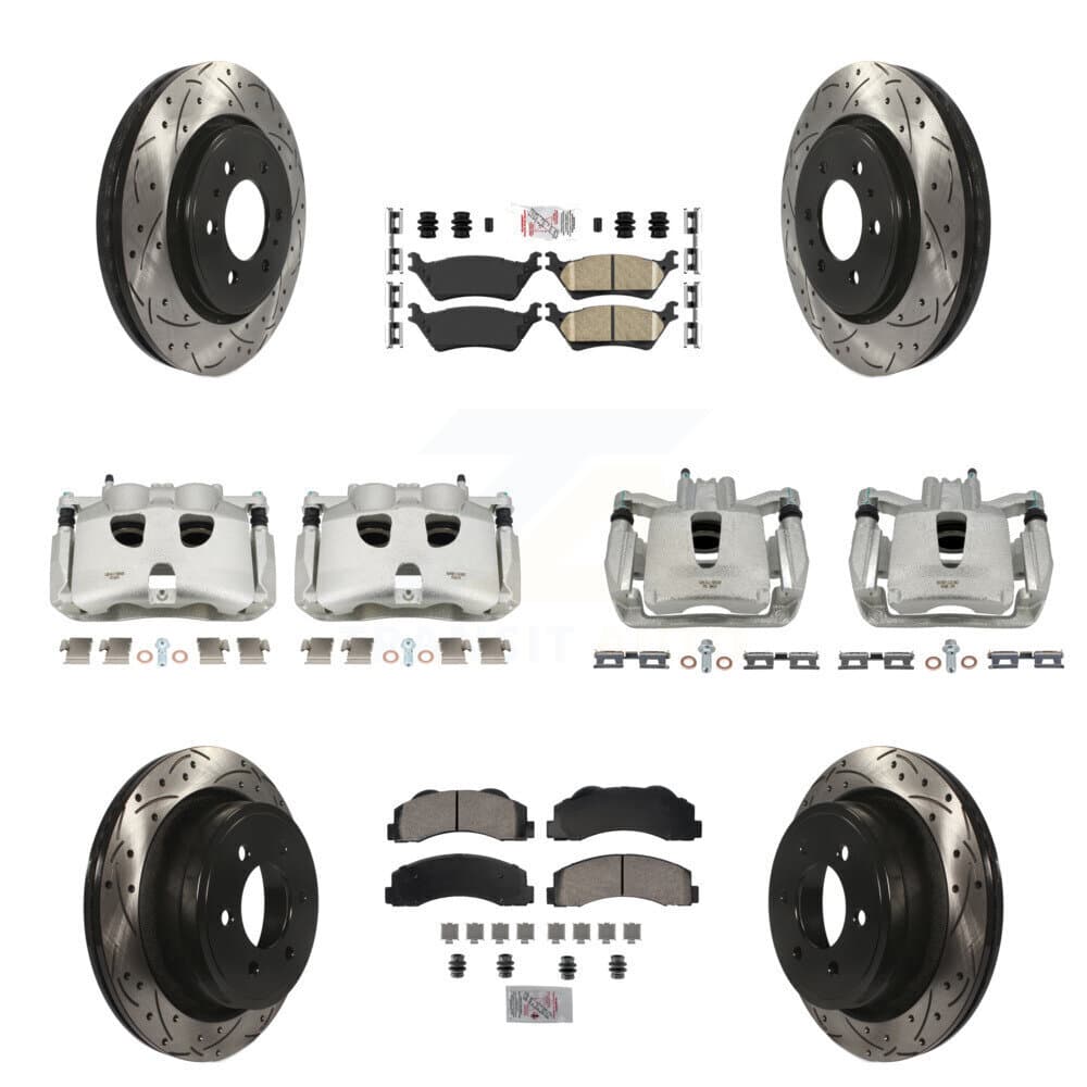 Transit Auto - KCD-100699N - Front and Rear Disc Brake Kits image 1