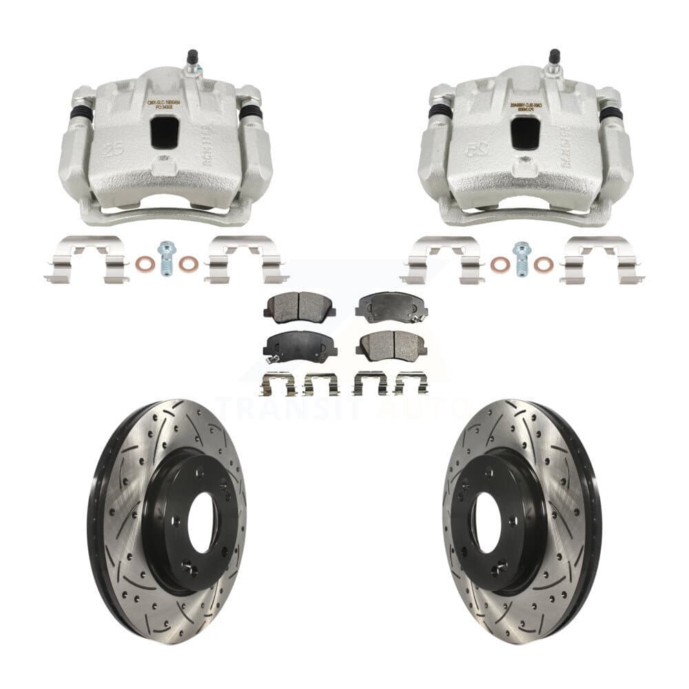 Transit Auto - KCD-100702T - Front Disc Brake Kits image 1