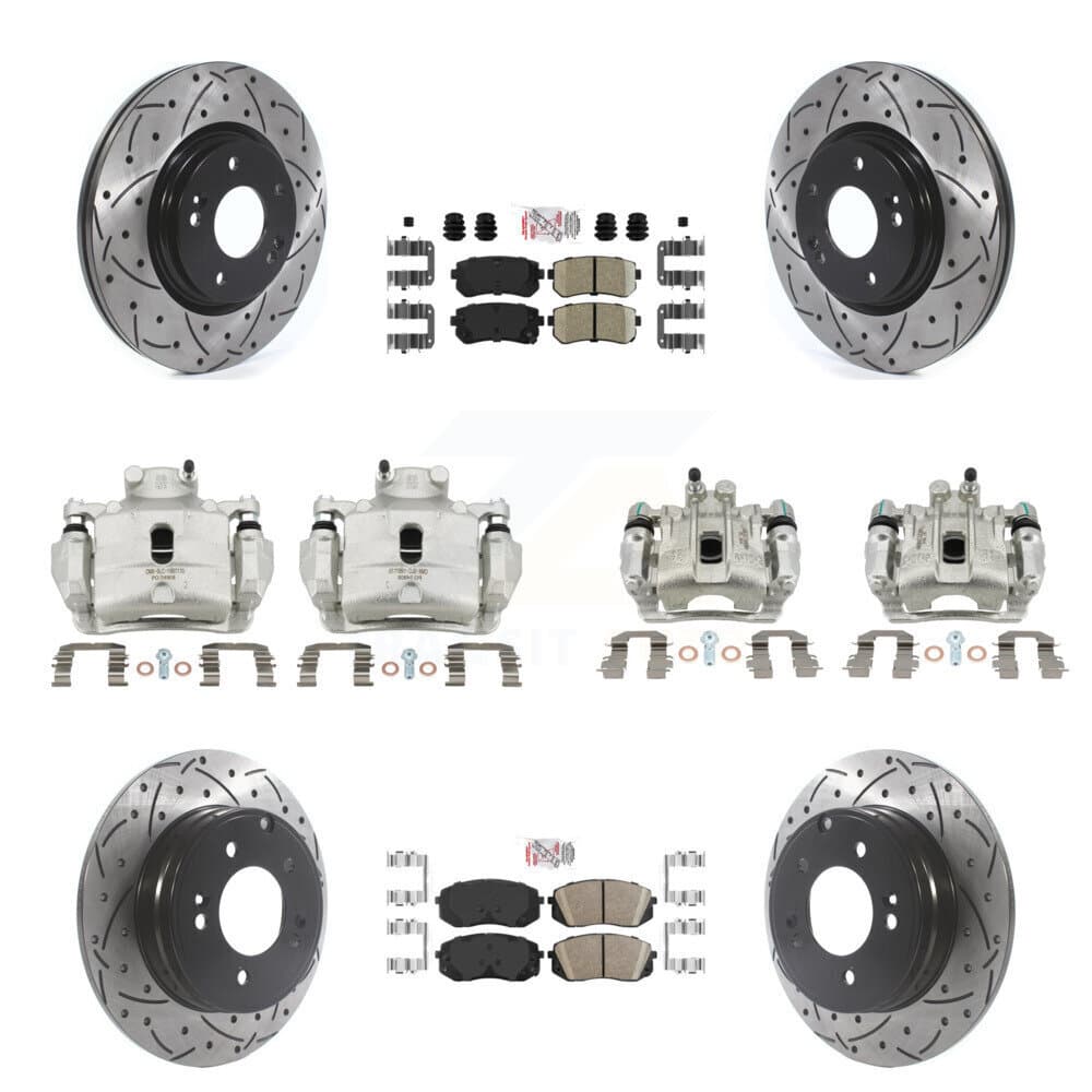 Transit Auto - KCD-100722N - Front and Rear Disc Brake Kits image 1