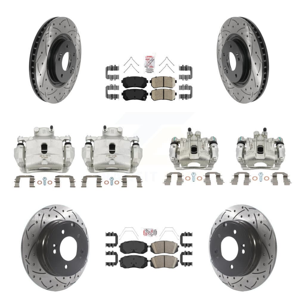 Transit Auto - KCD-100730N - Front and Rear Disc Brake Kits image 1