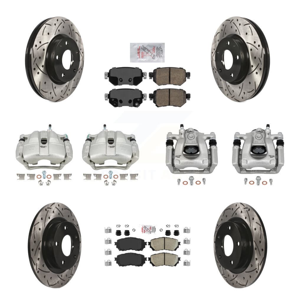 Transit Auto - KCD-100747N - Front and Rear Disc Brake Kits image 1